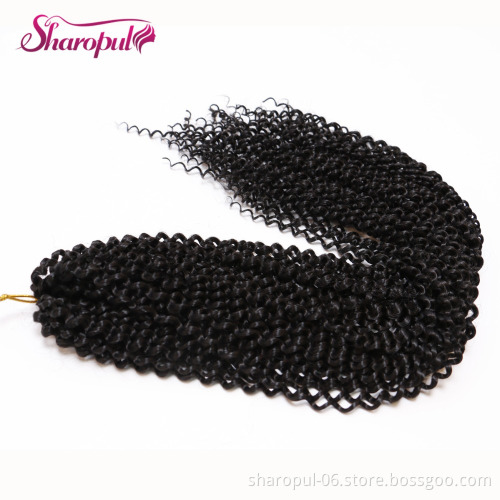 Micro Knot 24inch 100gram Soft Zizi Braids Synthetic Braiding Hair Curl Crochet Twist Hair Extension